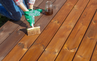 deck staining services